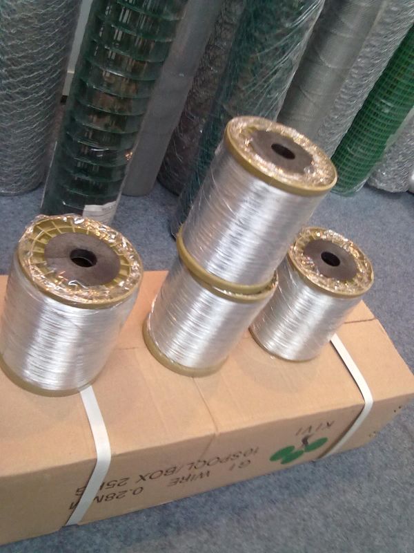 Spool Galvanized Iron Wire 25kg/Carton