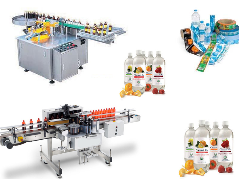 Automatic PVC Label Sleeve Labeling Machine for Bottles