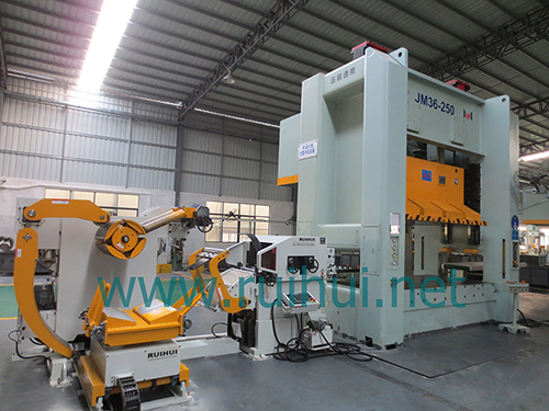 The Material Leveling Machine for Automotive Industry