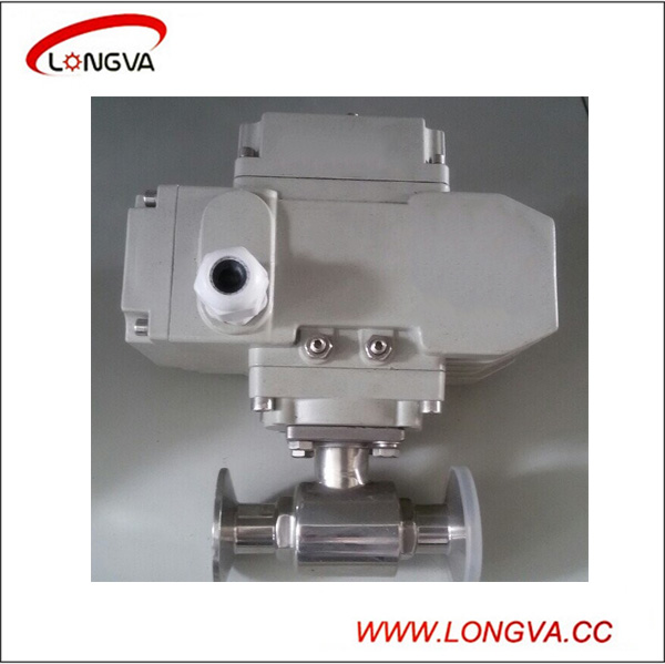 Wenzhou Stainless Steel 316 Sanitary Clamped Ball Valve