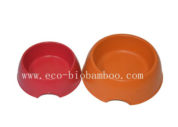 Bamboo Fiber Pet Supply Bowl with Eco-Friendly (BC-PE6005)