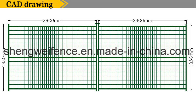Canada Hot Construction Event Residential Safety Temporary Fence
