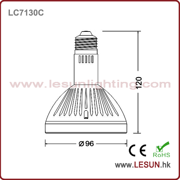 High Quality E27 35W LED PAR30 Light /Spotlight LC7130c