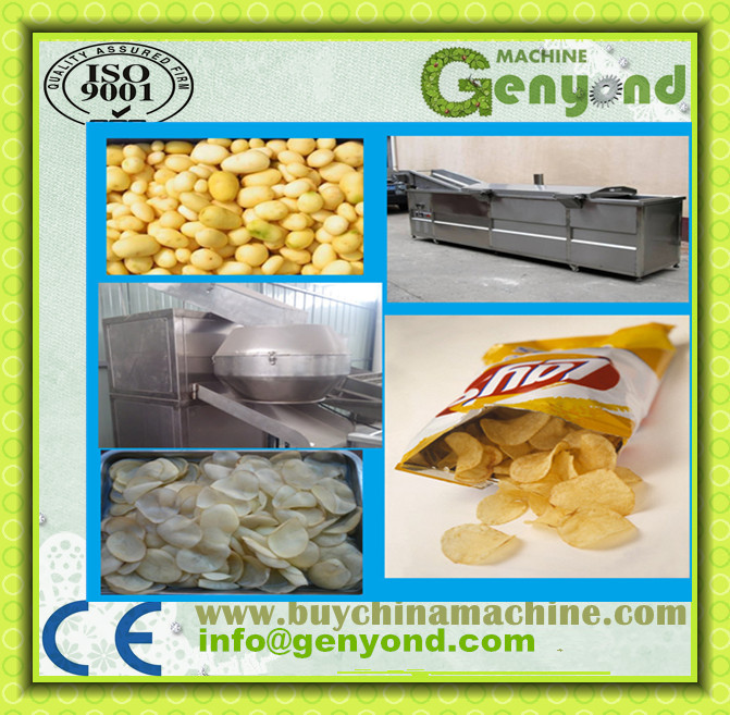 Industrial Potato Chips Frying Machine