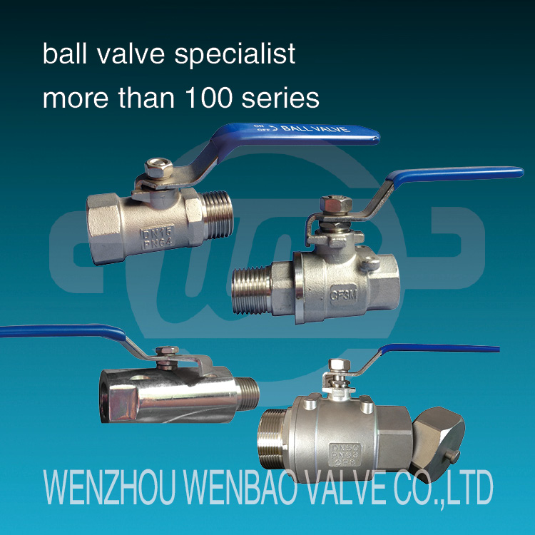 Yjzq High Pressure Hydrulic Ball Valve with Female Threaed