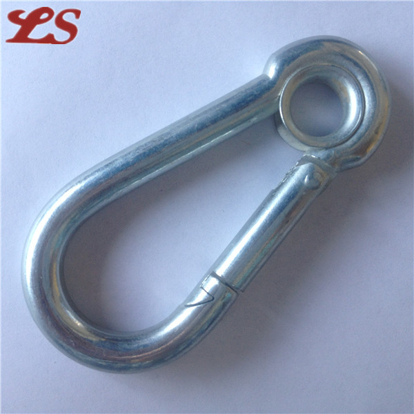 Galvanized Snap Hook with Eye