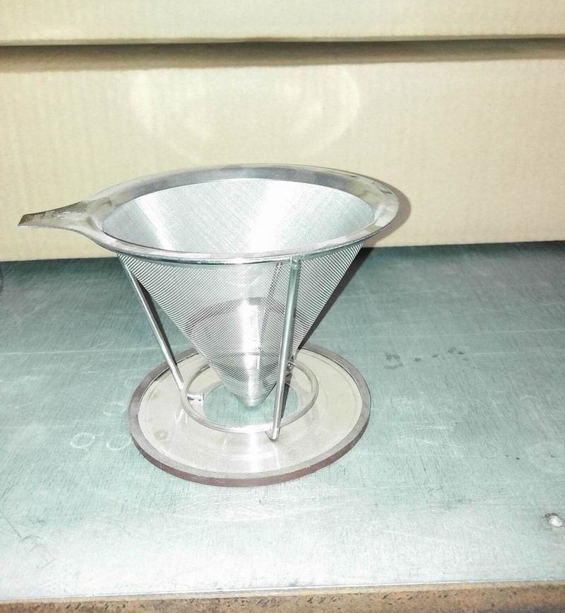 Stainless Steel Coffee Filter Wire Mesh Pour Over/Pour Over Coffee Dripper