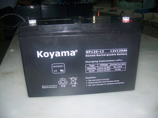 High Capacity UPS Battery AGM Battery SMF Battery 120ah 12V