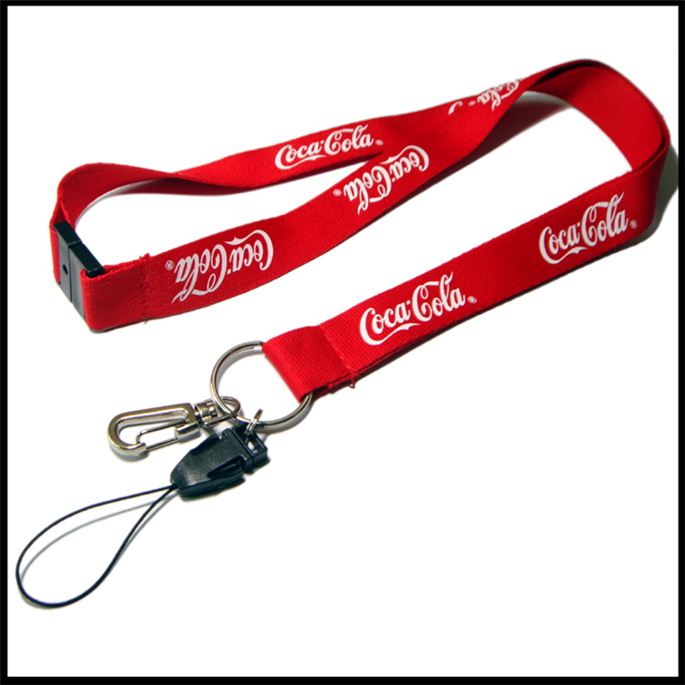 Silkscreen Printed Custom Lanyards with Small MOQ