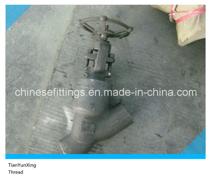 Cl1500 Forged A105n Y Threaded /Thread Globe Valve