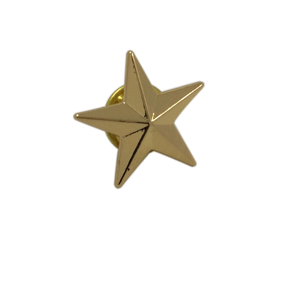 Garment Accessories Cheap Wholesale Star Metal Brooches