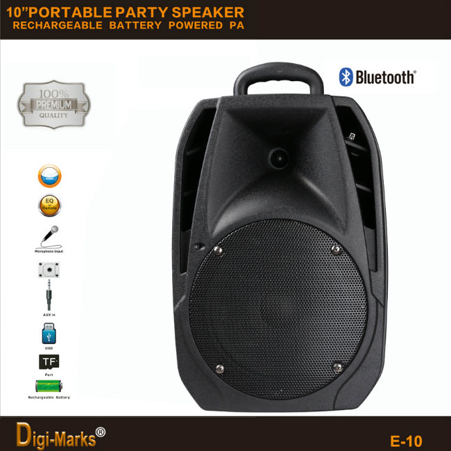 PRO Trolley Car Bluetooth Portable Speaker Active DJ Audio Speaker