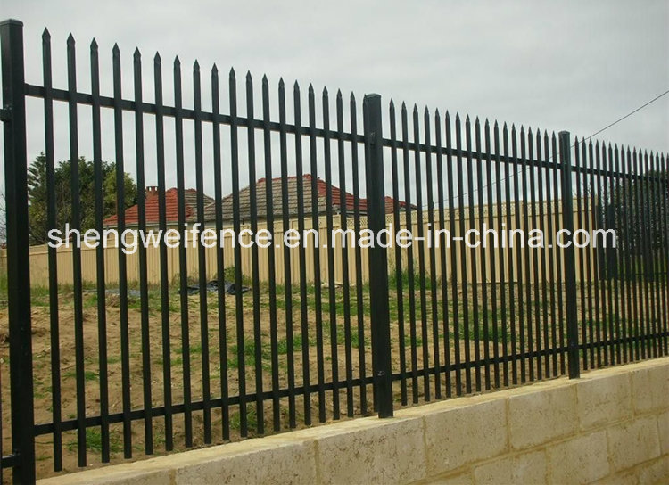 High Quality Wrought Iron Picket Fence Factory