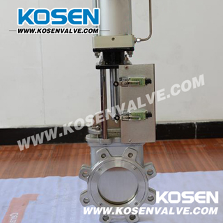 Stainless Steel Wafer Knife Gate Valves (PZ73)