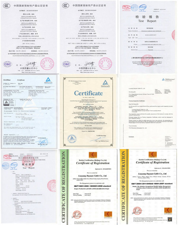 Low Voltage Aerial Bundle Cable Complying to BS/ASTM Standard