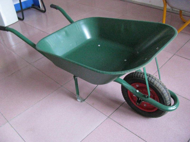 Strong Hand Trolley Barrow Cart with Metal Tray Air Wheels Wb6200