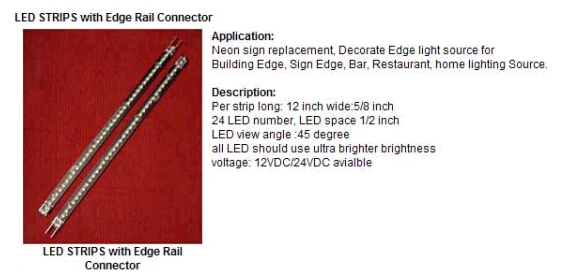 LED Strip with 24 LED (GN-SER-24)