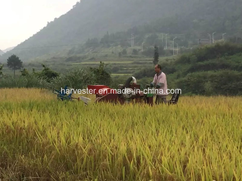 Mini Agricultural Machine for Rice Harvesting