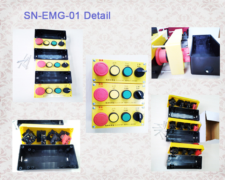 Control Cabinet Maintenance Box for Elevator (SN-EMG-01)