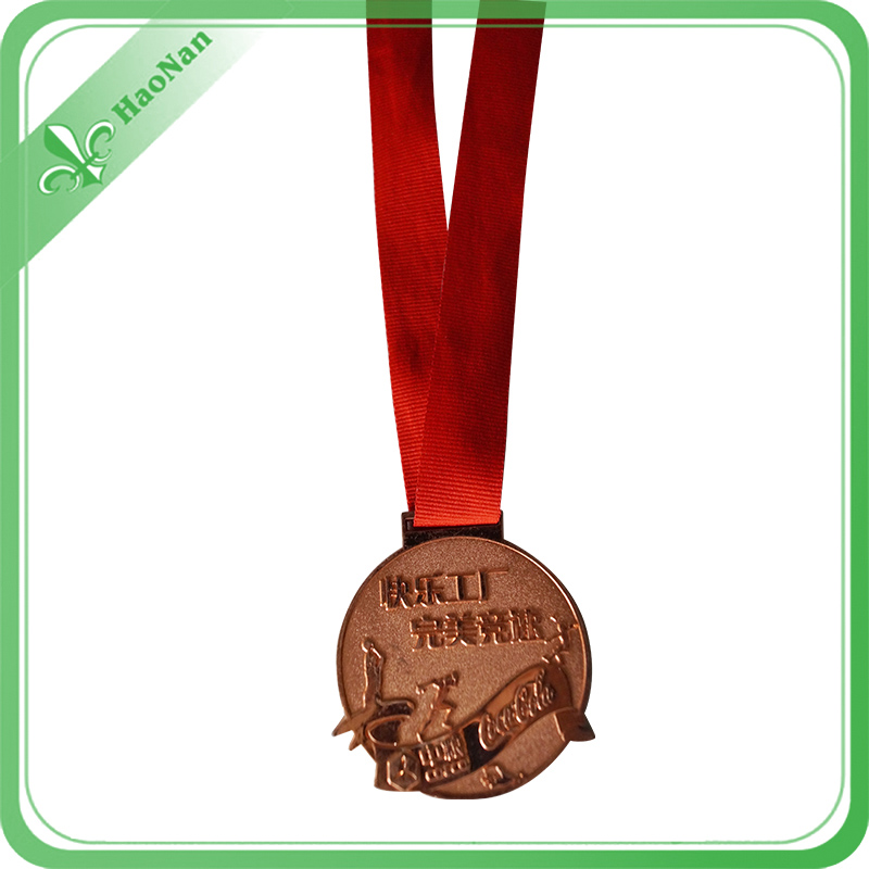 Heat Transfer Printed Beautiful Soft Medal Ribbon for Souvenir Award