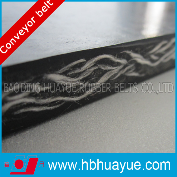 Industrial Flame Resistant Rubber Conveyor Belt PVC Pvg Huayue