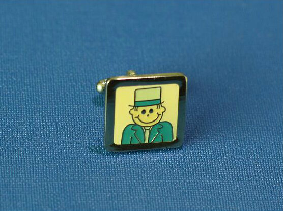 Custom Metal Cufflink, Colorful Clothes Cufflink (GZHY-XK-001)