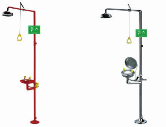 Laboratory Hospital Combination Emergency Shower Eye Washer