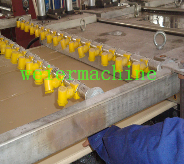 WPC Wood Plastic Plate Production Line (sjsz-92/188)