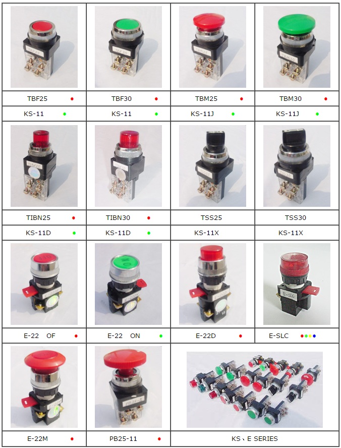 Ks/E Series Pushbutton