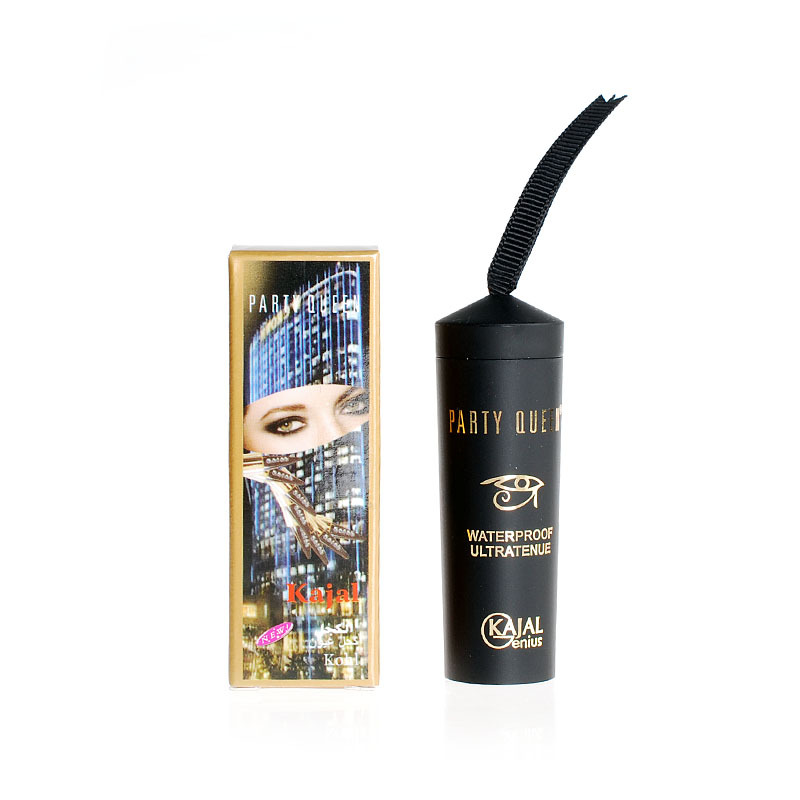 High Quality Party Queen Smokey Eye Black Eye Liner Smooth Waterproof Cosmetic Makeup Eyeliner Pencil