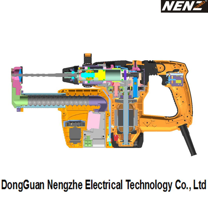 China Cheap Household Necessity Dust Collection Hammer Drill (NZ30-01)