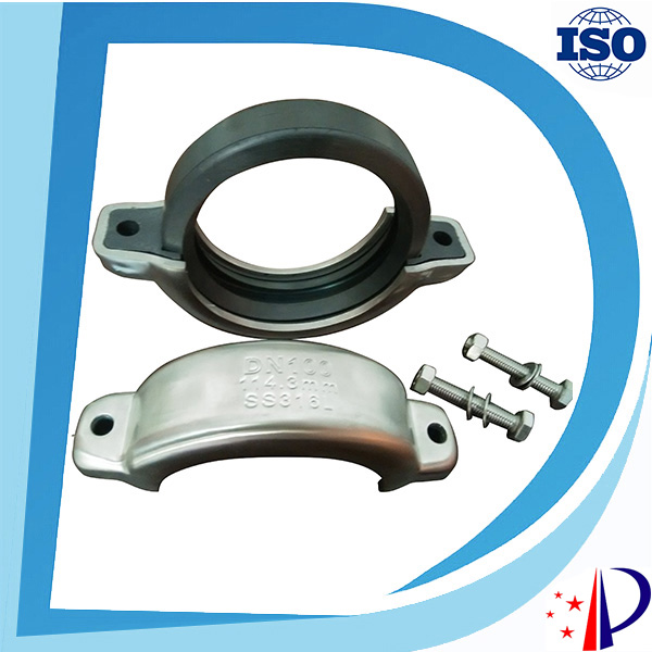 High Pressure Flexible Stainless Steel Pipe Quick Release Clamp