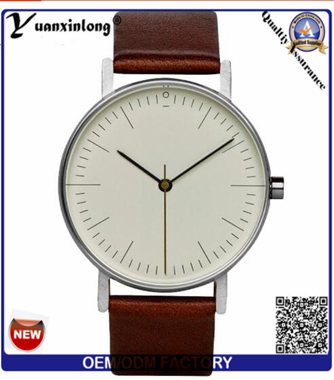 Yxl-308 Customize Logo Japan Movt Quartz Leather Strap Brand fashion Casual Men's Women Watches