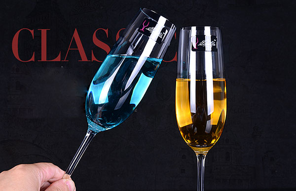 High Quality Transparent Crytal Glass Champagne Cup