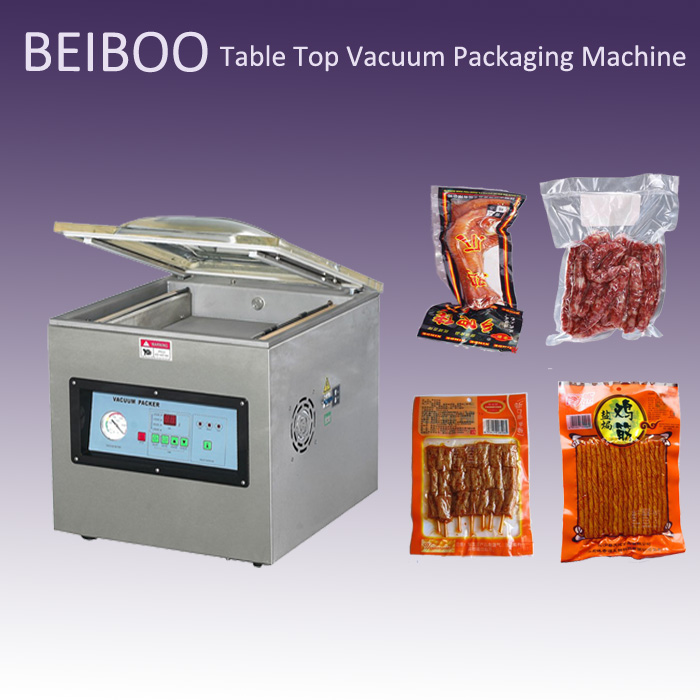 Desktop Single Chamber Vacuum Sealing Packaging Machine