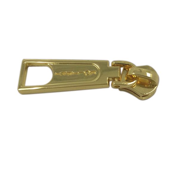 Cheap Customized Jacket Blank Gold Metal Zipper Puller