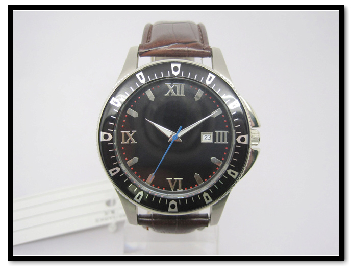 Hanglee-1533 Fashion Turning Bezel Alloy Quartz Watch