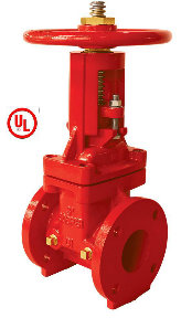 UL/FM Rising Flanged End Gate Valve (Z41)