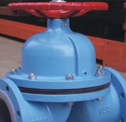 Cast Steel Weir Type Diaphragm Valve