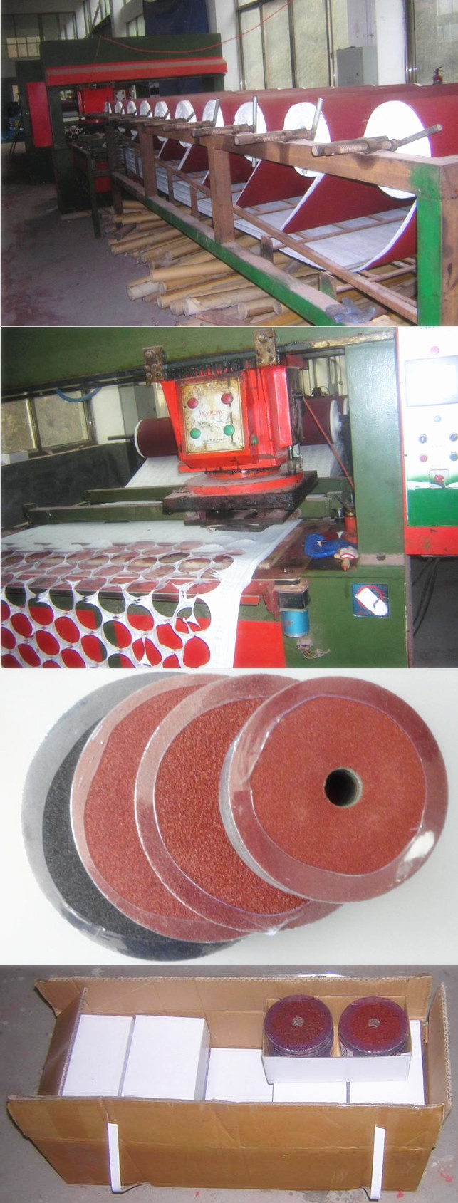 Aluminum Oxide Velcro Sanding Discs