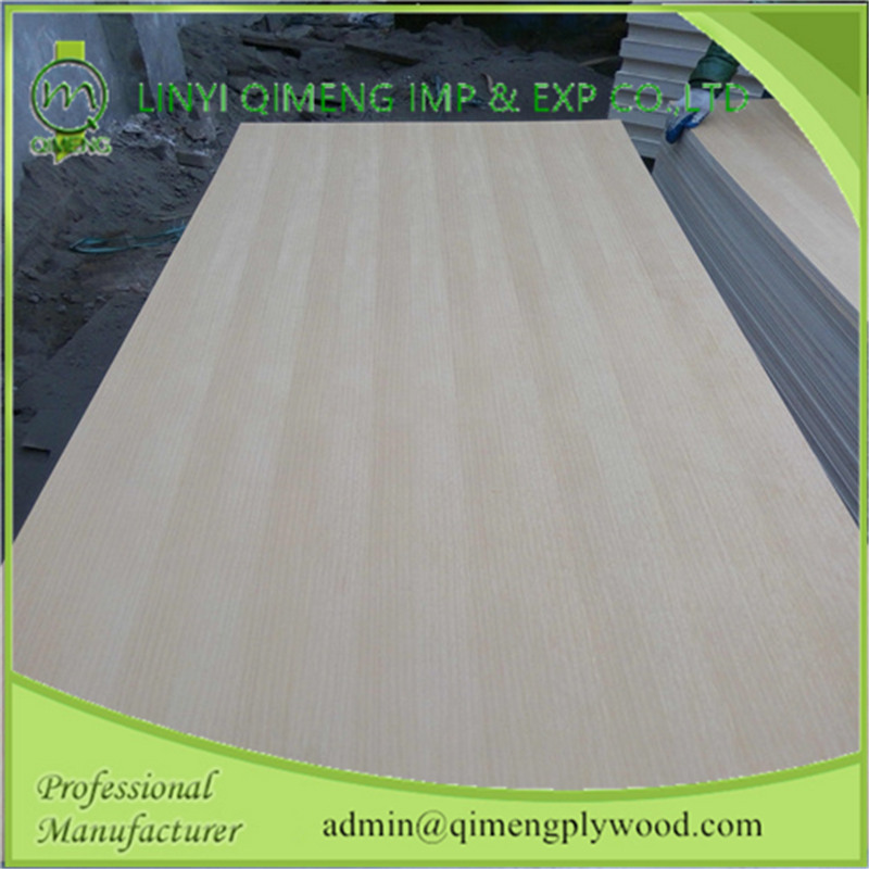 Decorative and Furniture Material AAA Grade Teak Plywood with Qimeng Brand