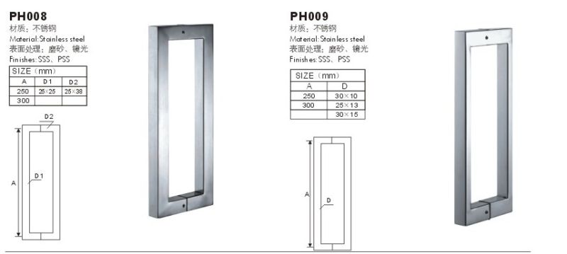 Stainless Steel Pull Handle for Turniture with High Quality