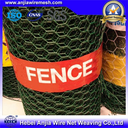 PVC Coated and Galvanized Hexagonal Wire Netting, Chicken Mesh