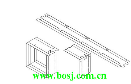 Msfd VCD Sand Trap Frame Roll Forming machine Saudi Arabria UAE-Bosj12