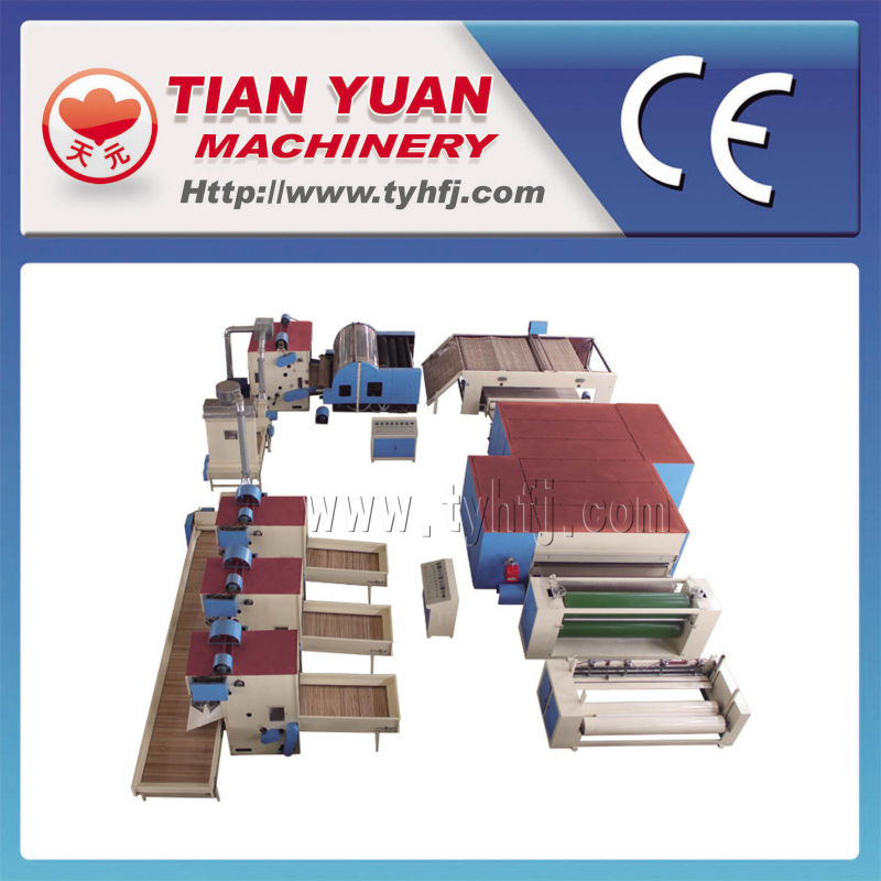 Nonwoven Glue-Free Wadding&Stiff Wadding Production Line