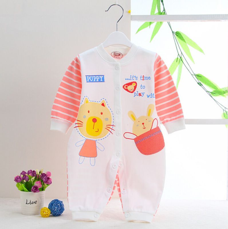 Long-Sleeved Baby Clothes Baby Romper