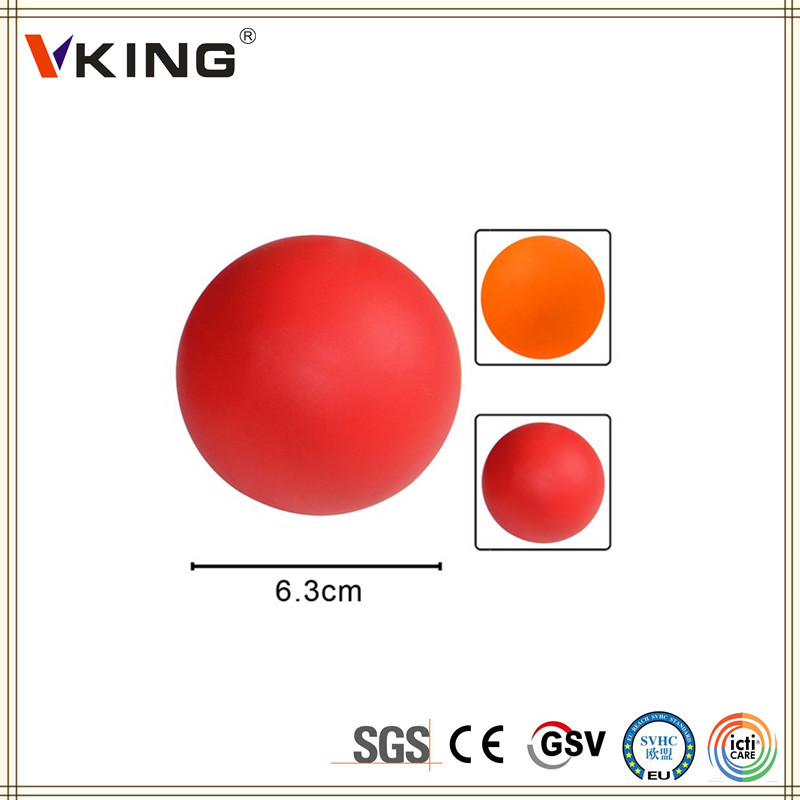 Dia 63mm Red Color Lacrosse Training Balls