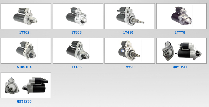 New Auto Starter, Lester 17975, Solenoid Starter 12V, 0001101427