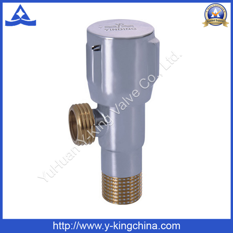 Factory Selling Brass Control Sanitary Angle Valve (YD-5005)