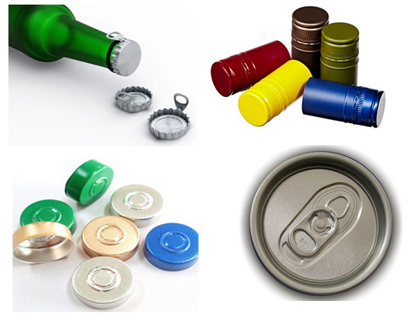 Coated Aluminum Coil for PP Caps Bottle Caps